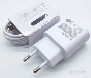 Caricatore Samsung Bianco Con Cavo Sigillato 25w
