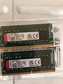 Memorie Ram DDR4 16GB per laptop e Mini PC