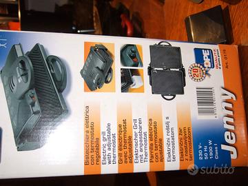 Bistecchiera elettrica con termostato regolabile