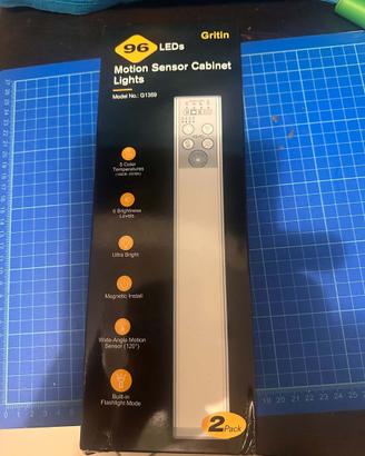 Set 2 LED Gritin 32,3cm: Sottopensile e Torcia