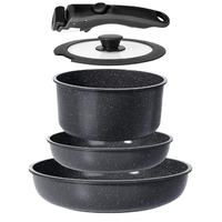 Set di Pentole e Padelle Ceramiche Antiaderenti