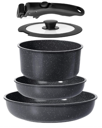 Set di Pentole e Padelle Ceramiche Antiaderenti