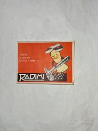 Scatola vintage di Lamette da barba marca RADIMI