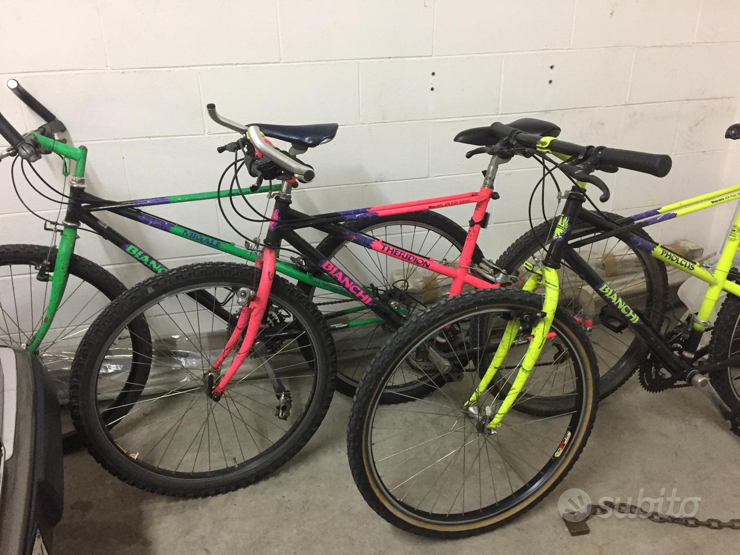 Ragno Theridion Mountain Bike Ragno Bianchi BICI MTB VINTAGE