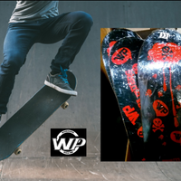 Tavola da Skateboard WP Professionale Skull Design