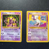 Coppia Mew e Mewtwo - Carte Pokemon Promo