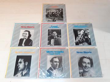 7 LP 33 giri collezione i grandi successi italiani