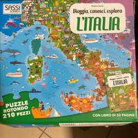 Gioco-puzzle Viaggia, conosci, esplora L’ITALIA 6+