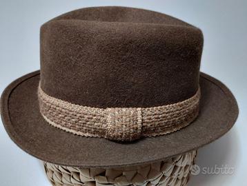 CAPPELLO UOMO BORSALINO MARRONE
