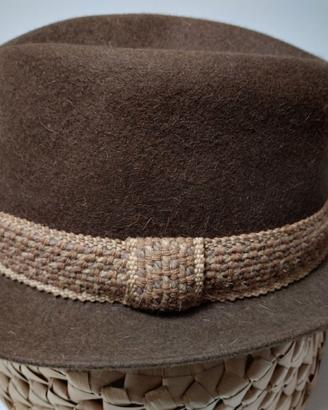 CAPPELLO UOMO BORSALINO MARRONE
