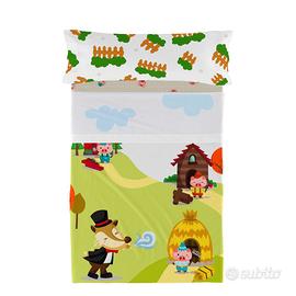 Happy Friday Mr Fox set lenzuola 3 Porcellini