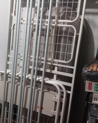 Letto a manovelle per degenza come nuovo