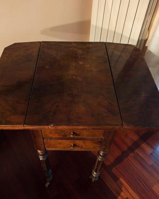 Tavolino Antico a Libro / "Pembroke Table" 