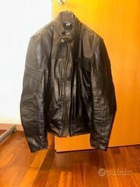 Giubbotto Moto in Pelle Custom Ixon CRANKY Nero