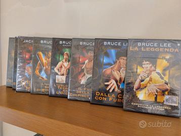 DVD Lee+Chan+Norris (lotto 8 film sigillati)