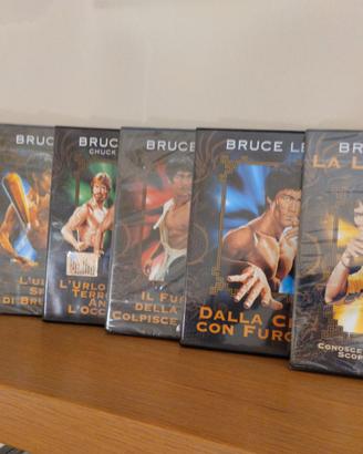 DVD Lee+Chan+Norris (lotto 8 film sigillati)