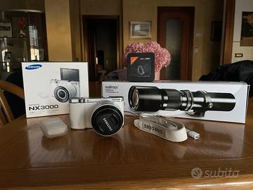 Samsung NX3000 – Mirrorless 20.3 MP + 500mm f/8