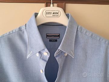 Camicia azzurra da uomo, Tommy Hilfiger