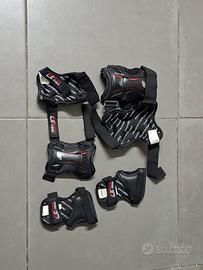 2 Set protezioni Skate, Roller e Bici