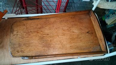 Antica Spianatoia in Legno Porta Impasto per Pane