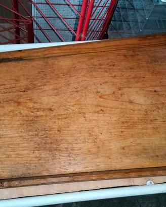 Antica Spianatoia in Legno Porta Impasto per Pane