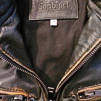 GIUBBOTTO IN PELLE STILE CAFE RACER COMBIPEL