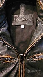 GIUBBOTTO IN PELLE STILE CAFE RACER COMBIPEL