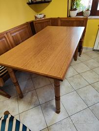 Tavolo + panca + sedie 