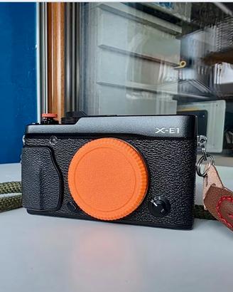 Fujifilm x-e1 completa di obiettivo xf 23mm f/2