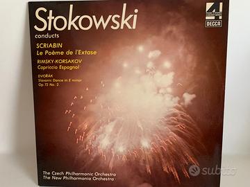 Vinile di Leopold Stokowski che dirige Scriabin, R