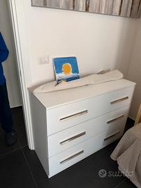 Cassettiera camera da letto