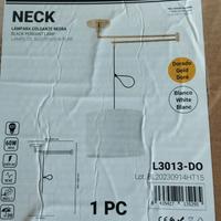 Lampadario d'orato allungabile da soffitto