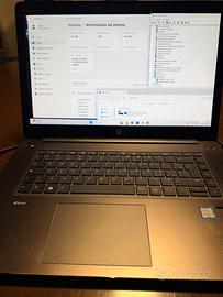 Workstation HP Zbook studio G3 -i7-32Gb-480GbNvme