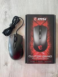 MSI Clutch GM40 gaming mouse