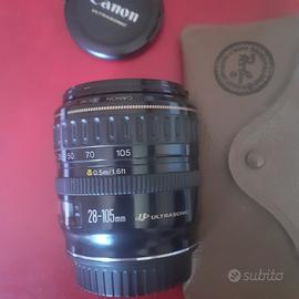 obiettivi e flash canon