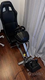 Postazione Playseat+ Thrustmaster t300 Ferrari GTE