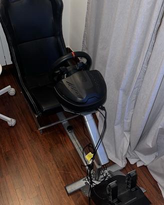 Postazione Playseat+ Thrustmaster t300 Ferrari GTE