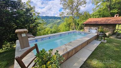 Splendida casa in Appennino - con 2 vasche idro