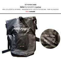 Zaino 60 lt Dry tank per outdoor (kayak, ciclismo,