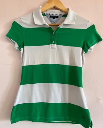 Polo a righe donna S - Tommy Hilfiger
