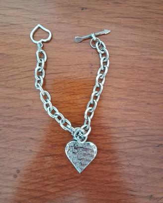 Braccialetto bracciale hard rock cuore