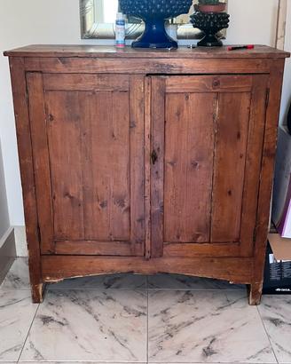 Mobile con sportelli legno antico