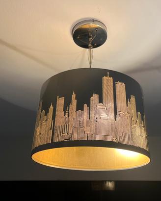 Lampadario a sospensione con skyline