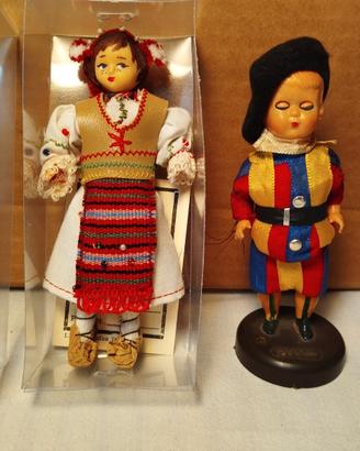 Bambole Miniature Statuette vintage