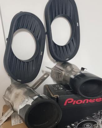 Terminali scarico Mercedes CLA 35 AMG originali 