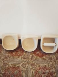 Porta saponi e porta carta igienica