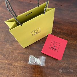 Portachiavi Tag Dodo in argento 925