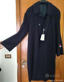 Cappotto uomo in cashmere nero