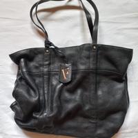 Borsa Furla Nera Interno Leopardato