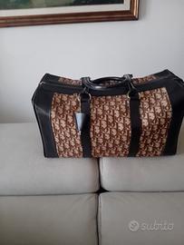 bauletto da viaggio christian dior